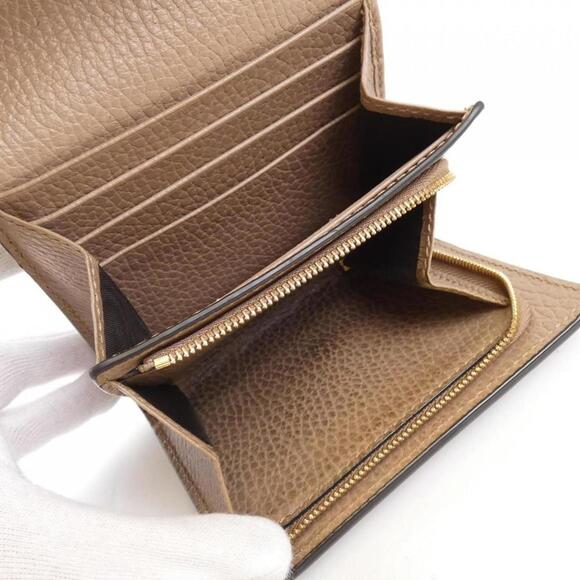 GUCCI Beige GG Marmont Wallet - Picture 8 of 9